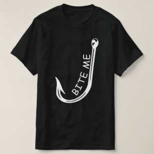 Camiseta morderme pescando Fish Hook