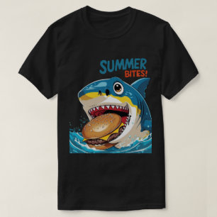 Camiseta Mordiscos de Verano – Tiburón Azul