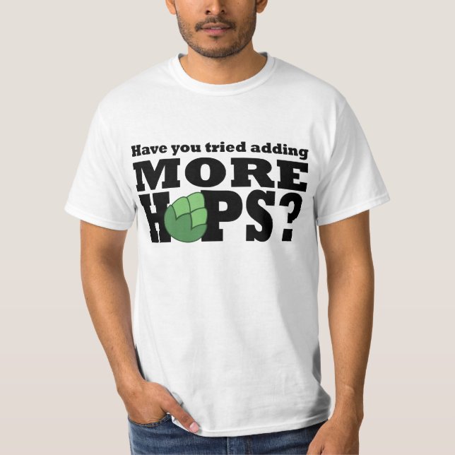 Camiseta More Hops? (Anverso)