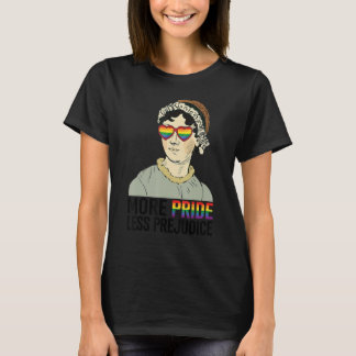 Camiseta More Pride Less Prejudice LGBT Jane Austen Proud A