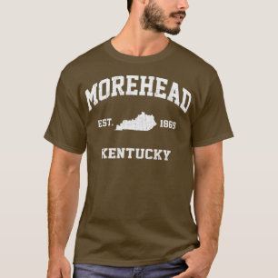 Camiseta Morehead Kentucky KY estilo atlético del estado an