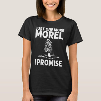Camiseta Morel Guay Para Hombres Mujeres Caza De Hongos Sil