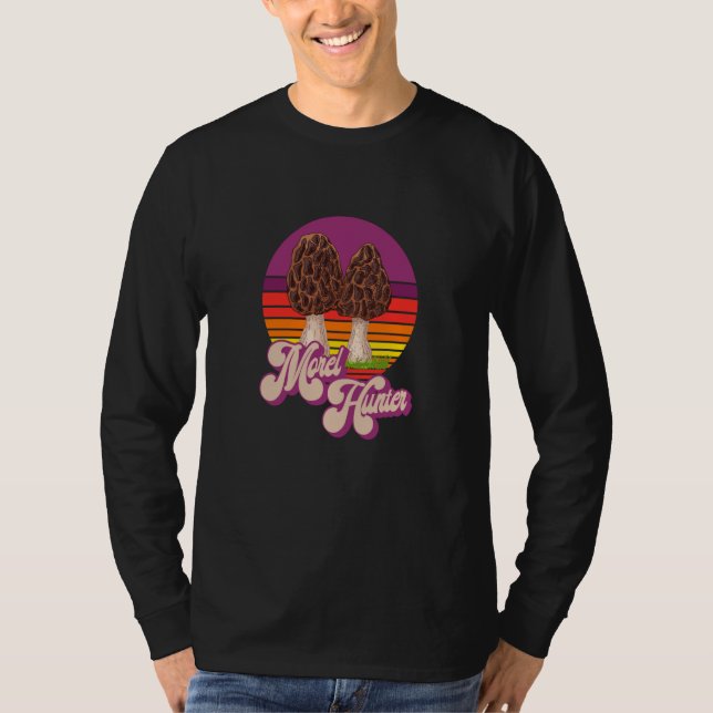 Camiseta Morel Hunter Fun Mushroom Hunting  1 (Anverso)