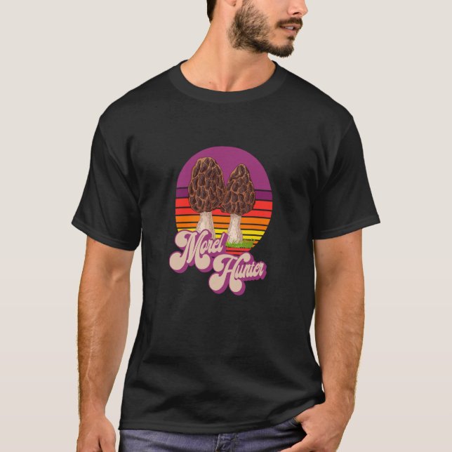Camiseta Morel Hunter Fun Mushroom Hunting  1 (Anverso)