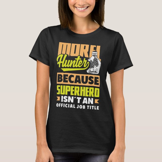 Camiseta Morel Hunter Mushroom Mycology Foraging (Anverso)