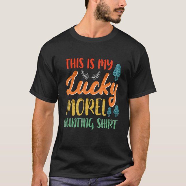 Camiseta Morel Hunting Mushroom Picker (Anverso)