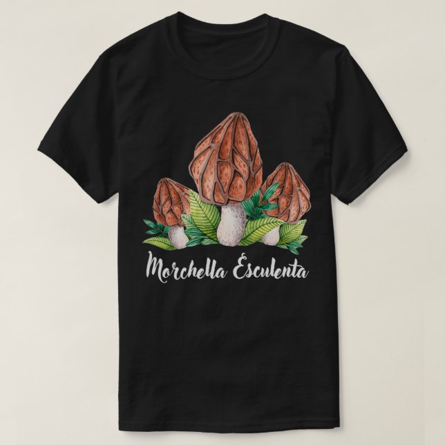 Camiseta Morel Mushroom 2 (Diseño del anverso)