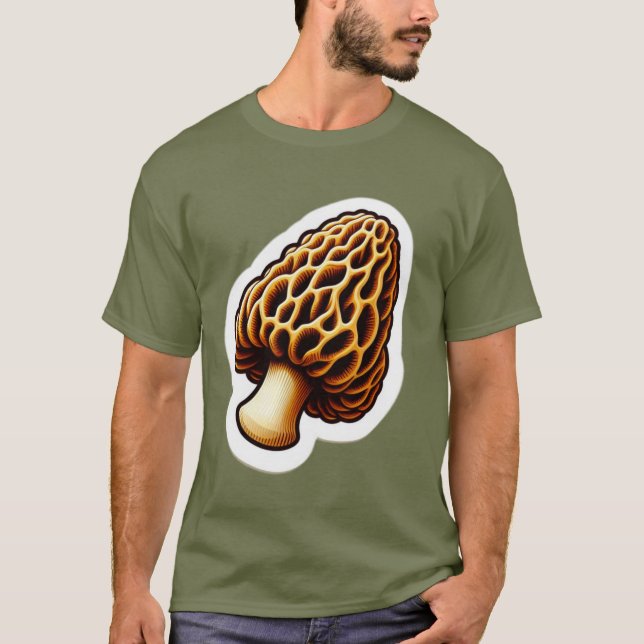 CAMISETA MOREL MUSHROOM 3 (Anverso)