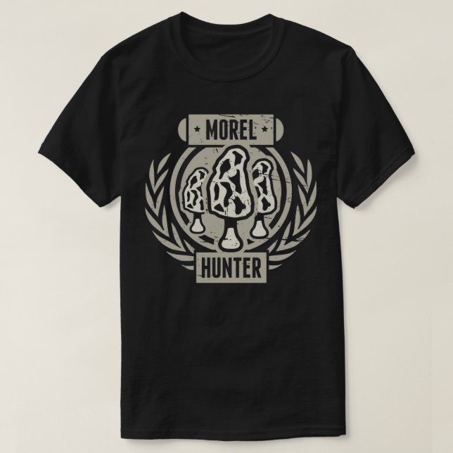 Camiseta Morel Mushroom Foraging Mushroom Hunter (Diseño del anverso)