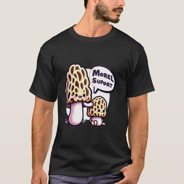 Camiseta Morel Mushroom Hunter Funny Pun Mycology Mycologis (Anverso)