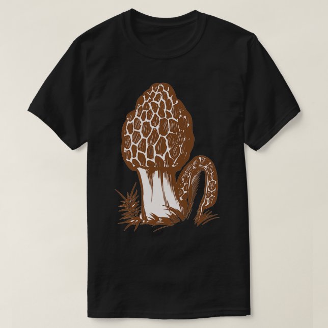 Camiseta Morel Mushroom Lover Design (Diseño del anverso)