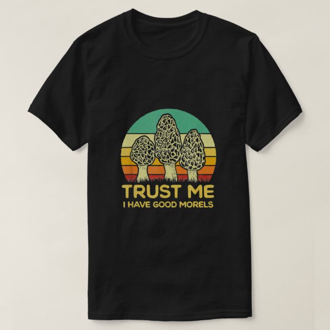 Camiseta Morel Mushroom Shiraging Hunters 1 (Diseño del anverso)