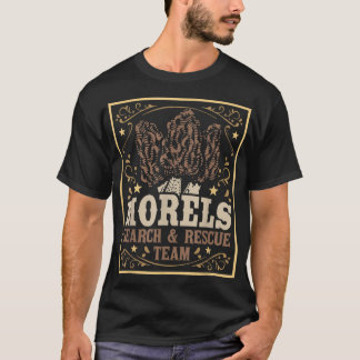 Camiseta Morel Search Rescue Team - Mushroom Hunting Mushro