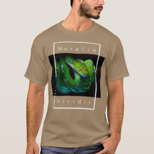 Camiseta Morelia Viridis Green Tree Python Sneper