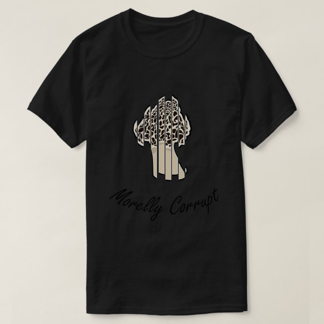 Camiseta Morelly Corrupt Mushroom Pun (Diseño del anverso)