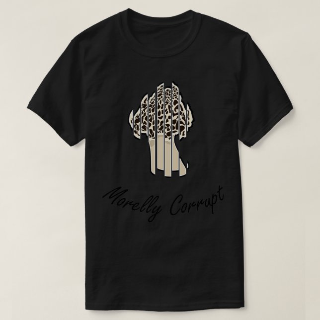 Camiseta Morelly Corrupt Mushroom Pun Classic TShirt (Diseño del anverso)