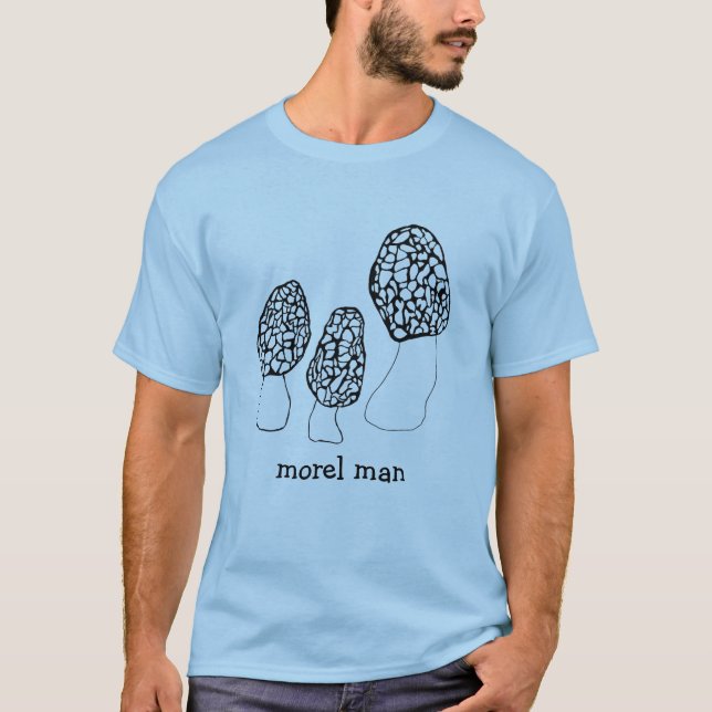 Camiseta Morels Mushrooms Fun Fungi PERSONALIZAR IT Morel M (Anverso)