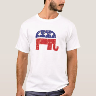 Camiseta Moreno apenado elefante original republicano