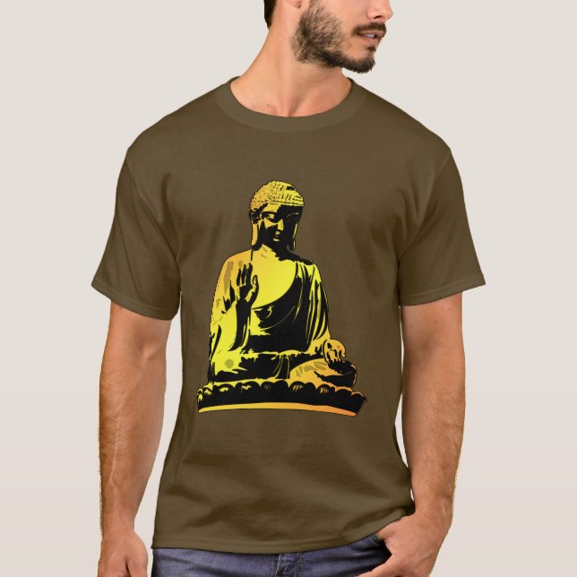Camiseta Moreno Buda de Tian (Anverso)
