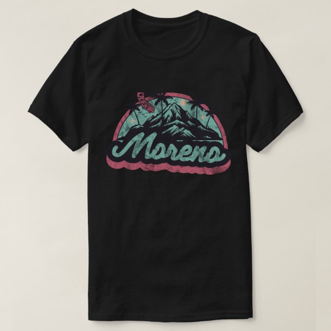 Camiseta Moreno, California (Diseño del anverso)