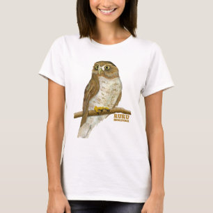 Camiseta Morepork Ruru New Zeland Bird