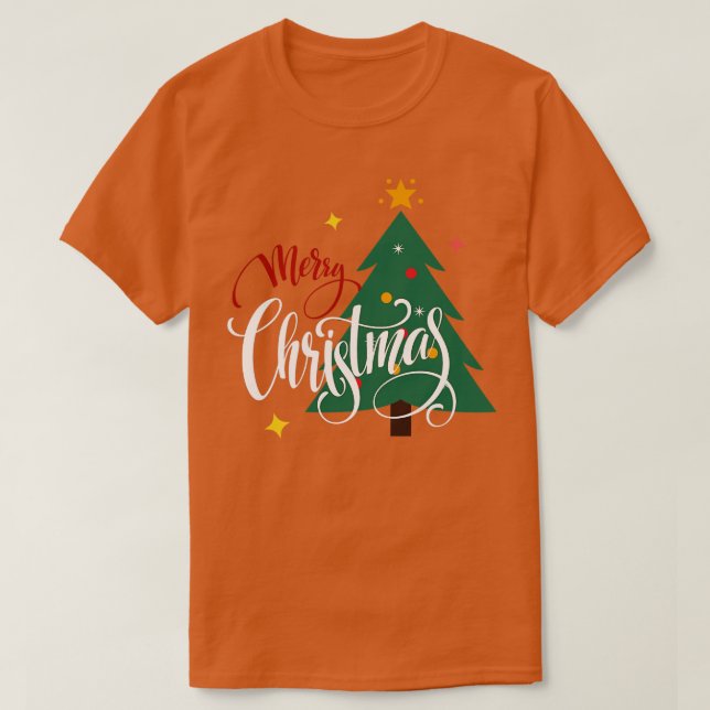 Camiseta Morerry Christmas Tree Snowflakes Ornaments Winter (Diseño del anverso)