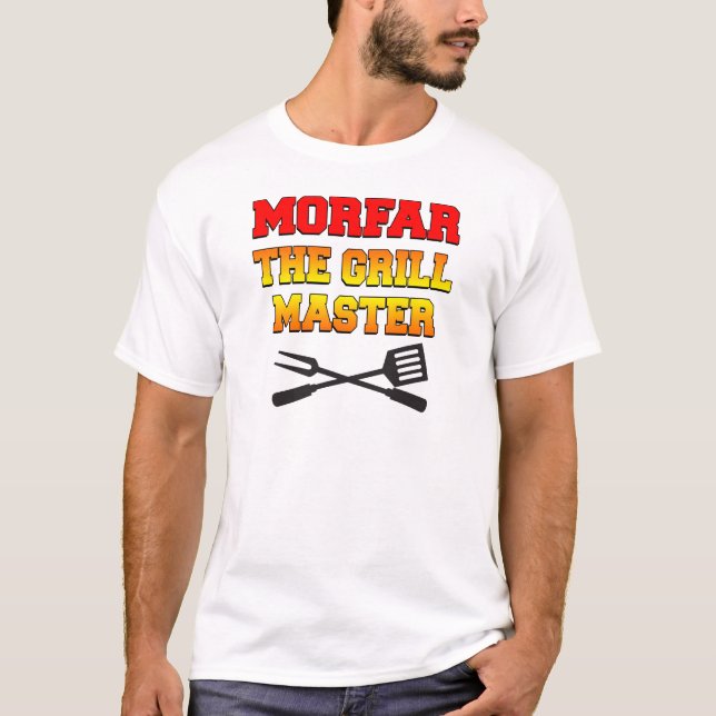 Camiseta Morfar Grill Master (Anverso)