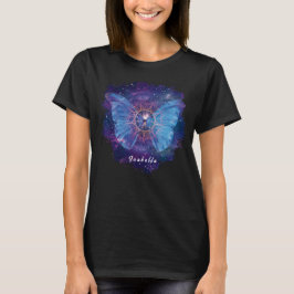 Camiseta Morfo mariposa / Galaxia Mandala