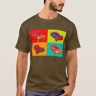 Camiseta Morgan 1964 más arte pop de 4 convertibles