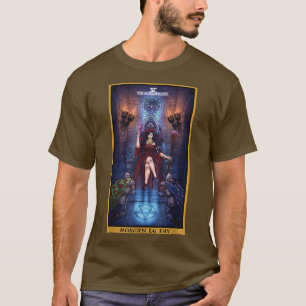 Camiseta Morgan Le Fay The Hierophant Tarot Card Celtic Pag