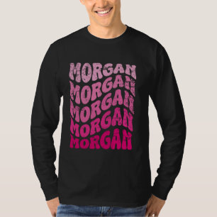Camiseta Morgan Retro Nombre Personalizado Morgan Groovy
