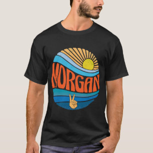 Camiseta Morgan Vintage Sunset Morgan Groovy Tie Dye