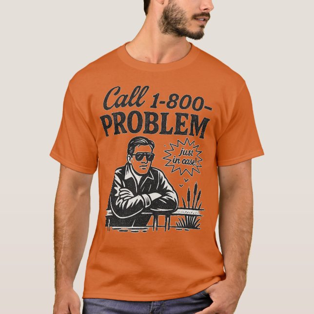 Camiseta Morgan Wallen 1-800-PROBLEMA (Anverso)