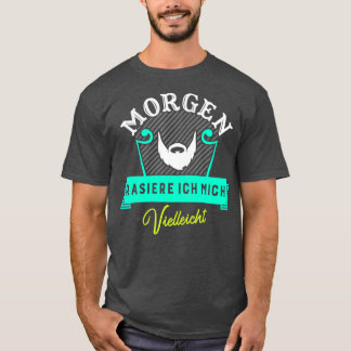 Camiseta Morgen afeitado podría