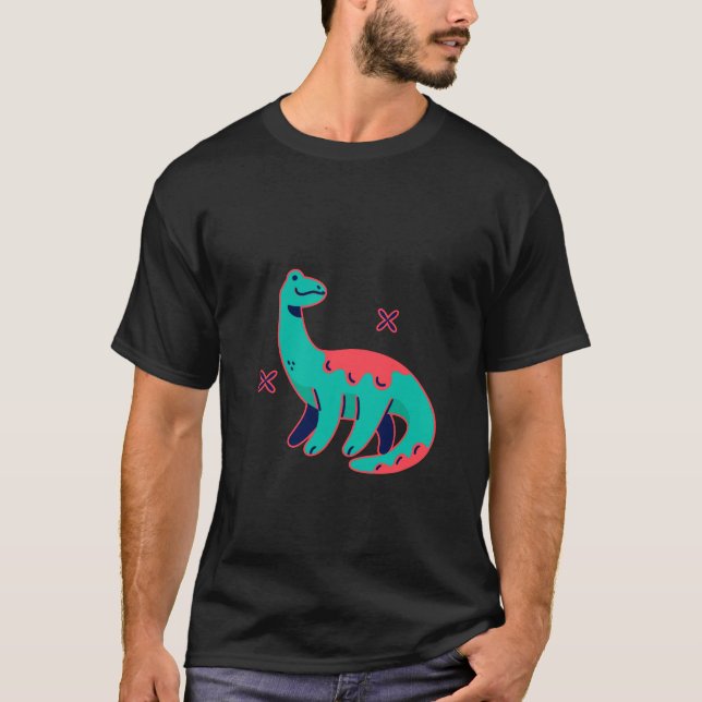 Camiseta Moriah Elizabeth, el dinosaurio (Anverso)
