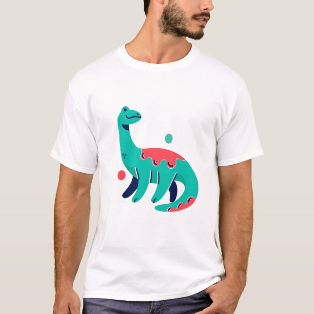 Camiseta Moriah Elizabeth, el dinosaurio (Anverso)