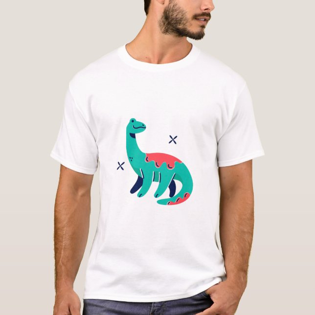 Camiseta Moriah Elizabeth, el dinosaurio (Anverso)