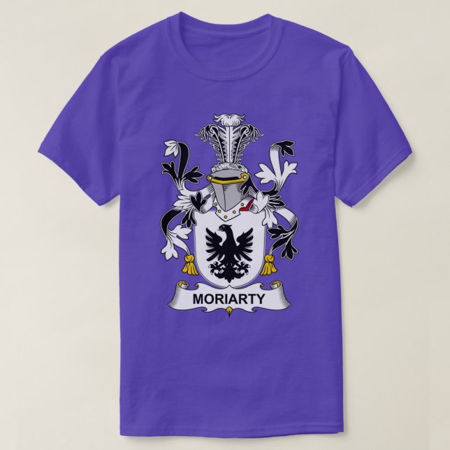 Camiseta Moriarty Coat of Arms Family Crest (Diseño del anverso)