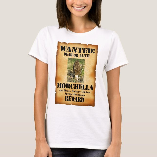 Camiseta Morilla - poster querido (Anverso)