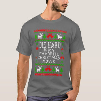 Camiseta Morir duro es mi Navidad favorito amigos de la pel