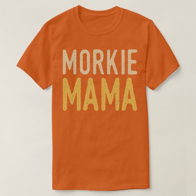 Camiseta Morkie Mama (Diseño del anverso)