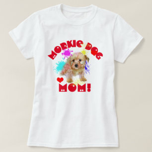 Camiseta Morkie Mom Dog Entra A La Mejor Madre Del Perro.