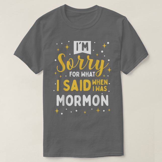 Camiseta Mormon LDS Misionero  (Diseño del anverso)