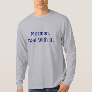 Camiseta Mormón. Trato con él