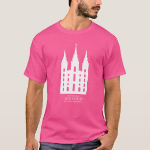 Camiseta Mormon Último día Saint Temple Salt Lake City Uta