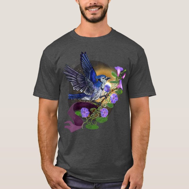 Camiseta Morning Glory BlueJay (Anverso)