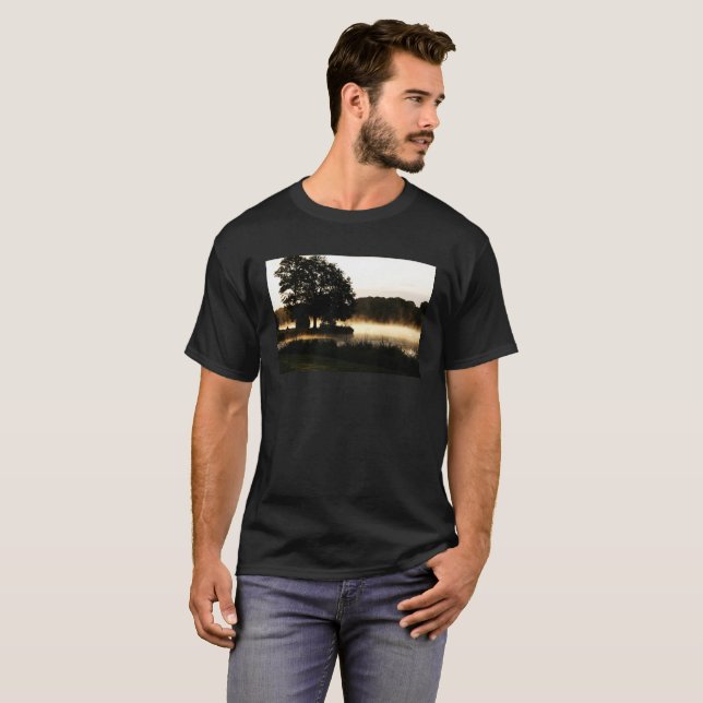 Camiseta Morning Lake Scene mccnm (Anverso completo)