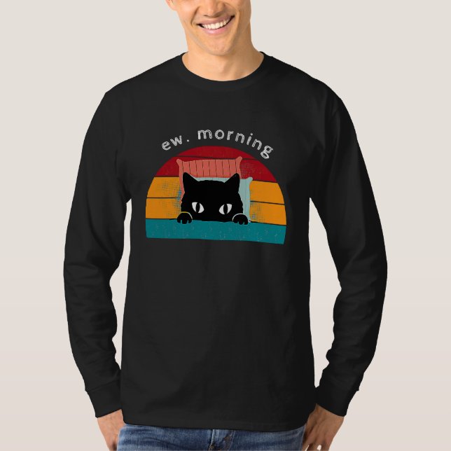 Camiseta Morning Life Routines Cute Good Morning Quotes Moo (Anverso)