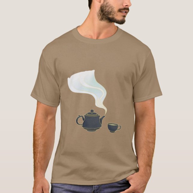 Camiseta Morning Tea Vibes Tee – Cute Cup & Jug Design (Anverso)