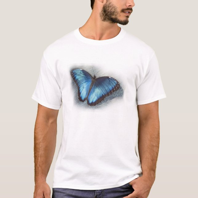 Camiseta Morpho azul (Anverso)
